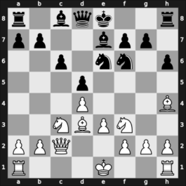 1963 POL Ch 20th – Round 6 – Drozd, Ryszard – 1/2-1/2 – Plater, Kazimierz – G32