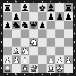 1963 POL Ch 20th – Round 6 – Bednarski, Jacek B – 1-0 – Szukszta, Janus – G36