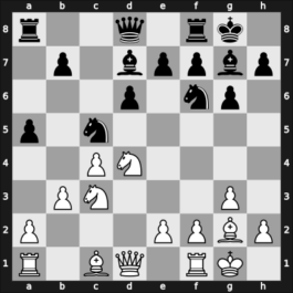 1963 POL Ch 20th – Round 9 – Balcerowski, Witold – 1/2-1/2 – Doda, Zbigniew – G56