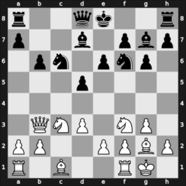 1963 POL Ch 20th – Round 10 – Tarnowski, Alfred – 1/2-1/2 – Plater, Kazimierz – G64