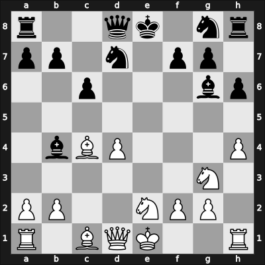 1963 Pan American Ch – Round 4 – Estrada Degrandi, Walter – 1/2-1/2 – Etcheverry, Eduardo – G18