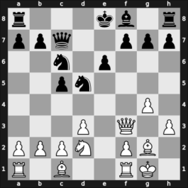 1963 Pan American Ch – Round 6 – Gadia, Olicio – 1/2-1/2 – Foguelman, Alberto – G26