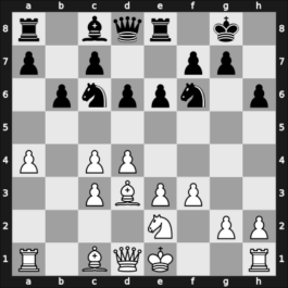 1963 Pan American Ch – Round 13 – Haro Garcia, Gilberto – 0-1 – Foguelman, Alberto – G55
