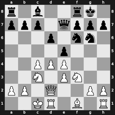 1963 Paris – Round 5 – Molnar, Francois – 1/2-1/2 – Boutteville, Cesar – G5