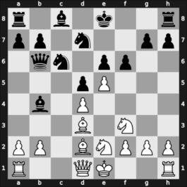 1963 Paris FRA – Round 5 – Nora, G. – 0-1 – Thiellement, Andre – G13