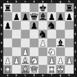 1963 Paris FRA – Round 6 – Puig, Pedro – 1/2-1/2 – Nora, G. – G16