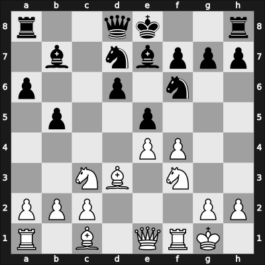 1963 Paris FRA – Round 7 – Nora, G. – 1-0 – Huguet, Bernard – G18