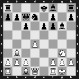 1963 Paris FRA – Round 8 – Castillo Escudero Andres – 0-1 – Thiellement, Andre – G20