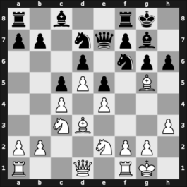 1963 Paris FRA – Round 9 – Conan, Claude – 1/2-1/2 – Boutteville, Cesar – G23