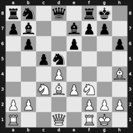 1963 Piatigorsky Cup – Round 6 – Najdorf, Miguel – 1/2-1/2 – Petrosian, Tigran A. – G11