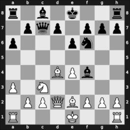 1963 Piatigorsky Cup – Round 6 – Olafsson, Fridrik – 1-0 – Benko, Pal – G12