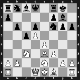 1963 Piatigorsky Cup – Round 9 – Petrosian, Tigran V – 1-0 – Gligorić, Svetozar – G17
