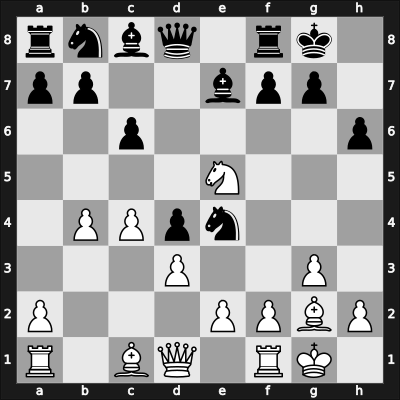 1963 RUS Ch – Round ? – Balitinov M – 1-0 – Bastrikov, Georgy – G12