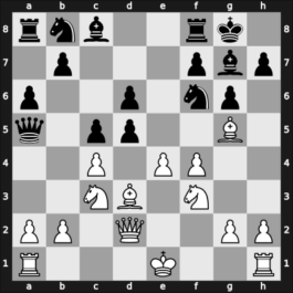 1963 Reggio Emilia 6364 06th – Round 2 – Gereben, Erno – 1/2-1/2 – Fricker, Jean – G5