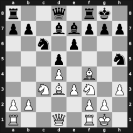 1963 Reggio Emilia 6364 06th – Round 6 – Trincardi, Tullio – 1/2-1/2 – Teschner, Rudolf – G19
