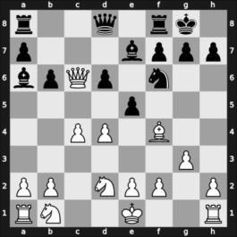1963 Reggio Emilia 6364 06th – Round 8 – Beggi, Pierluigi – 0-1 – Flesch, János – G25