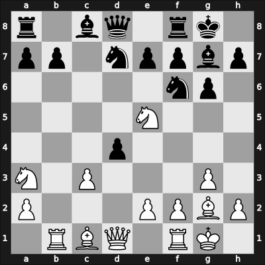 1963 Reggio Emilia 6364 06th – Round 9 – Flesch, János – 1/2-1/2 – Barcza, Gedeon – G29