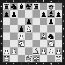 1963 Reggio Emilia 6364 06th – Round 10 – Bratoszewski, Jerzy – 0-1 – Gereben, Erno – G32