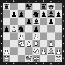 1963 Rubinstein Memorial – Round 2 – Ujtelky, Maximilian – 1-0 – Barendregt, Johan – G10
