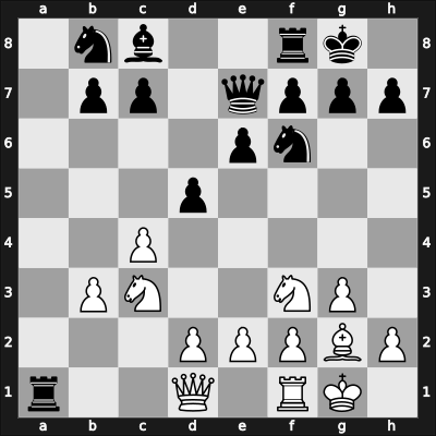 1963 Rubinstein Memorial – Round 2 – Doda, Zbigniew – 1/2-1/2 – Kluger, Gyula – G16