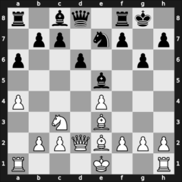 1963 Rubinstein Memorial – Round 5 – Gunsberger, Alexander – 0-1 – Ujtelky, Maximilian – G36
