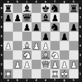 1963 Rubinstein Memorial – Round 6 – ? – 1/2-1/2 – Barendregt, Johan – G39