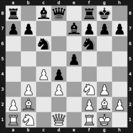 1963 Rubinstein Memorial – Round 6 – Plater, Kazimierz – 1/2-1/2 – Fronczek, Heinrich – G41