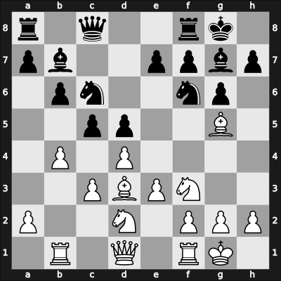 1963 Rubinstein Memorial – Round 6 – Doda, Zbigniew – 0-1 – Czerniak, Moshe – G42