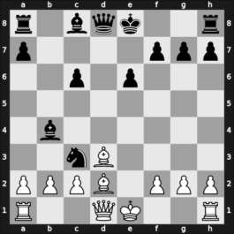 1963 Rubinstein Memorial – Round 7 – Gunsberger, Alexander – 1/2-1/2 – Doda, Zbigniew – G46
