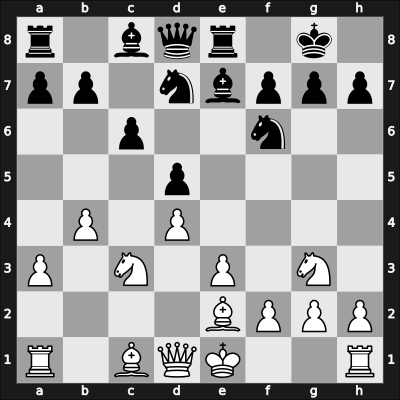 1963 Rubinstein Memorial – Round 8 – Sliwa, Bogdan – 1/2-1/2 – Gunsberger, Alexander – G52