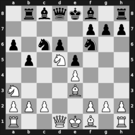 1963 Rubinstein Memorial – Round 13 – Fichtl, Jiri – 1/2-1/2 – Matulovic, M. – G84