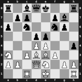 1963 Sao Paulo – Round 3 – Borges, Luis Roberto – 1/2-1/2 – Rocha, Antonio – G7