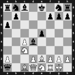 1963 Sao Paulo – Round 6 – Engels, Ludwig – 1/2-1/2 – Fonrobert, Gert Wolfgang – G11