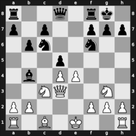 1963 Sarajevo – Round 3 – Portisch, Lajos – 1-0 – Shamkovich, Leonid – G18