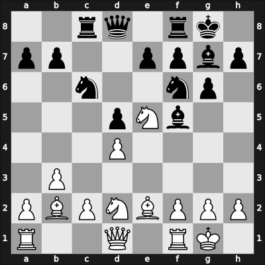 1963 Sarajevo – Round 3 – Osmanagic, Dusan – 1/2-1/2 – Gligorić, Svetozar – G20