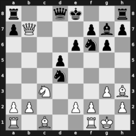 1963 Sarajevo – Round 9 – Szabo, Ladislav – 1/2-1/2 – Simagin, Vladimir – G48