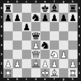 1963 Sarajevo – Round 9 – Portisch, Lajos – 1-0 – Kozomara, Vlado – G50