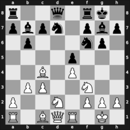 1963 Sarajevo – Round 10 – Trifunovic, Petar – 1/2-1/2 – Gligorić, Svetozar – G60