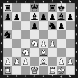 1963 Sochi – Round 2 – Kholmov, Ratmir D – 1/2-1/2 – Zaitsev, Aleksandr – G19
