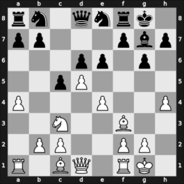 1963 Sochi – Round 6 – Smyslov, Vladimir – 1-0 – Bilek, Istvan – G39