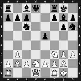 1963 Sochi – Round 8 – Polugaevsky, Lev – 1/2-1/2 – Krogius, Nikolai V – G51