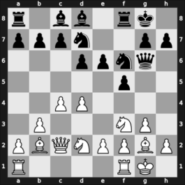 1963 Split ol women – Round 3 – Keller-Hermann, Edith – 1/2-1/2 – Ladanyine-Karakas, Eva – G6