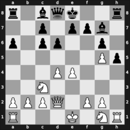 1963 Split ol women – Round 3 – Vreeken, Corry – 1/2-1/2 – Rinder, Elfriede – G9