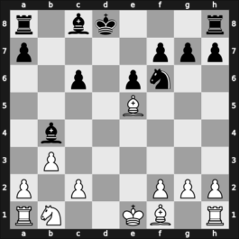 1963 Split ol women – Round 8 – Konarkowska-Sokolov, Henrijeta – 0-1 – Keller-Hermann, Edith – G20