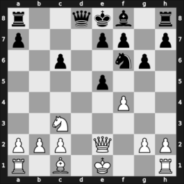 1963 Stevenson Memorial 11th – Round 1 – Collins, Richard Arnold – 1/2-1/2 – Ayriss, Alan Lawrence – G1
