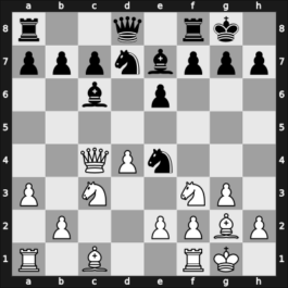 1963 Stevenson Memorial 11th – Round 3 – Collins, Richard Arnold – 1/2-1/2 – Basman, Michael John – G5
