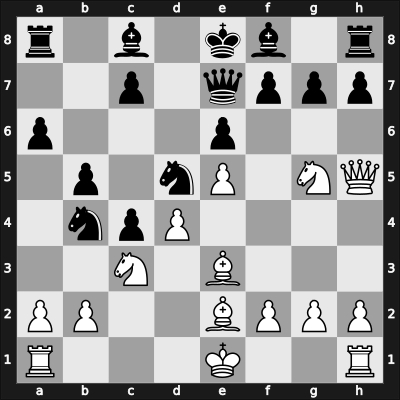 1963 Sverdlovsk – Round ? – Korelov, Alexander P – 1/2-1/2 – Gufeld, Eduard – G6