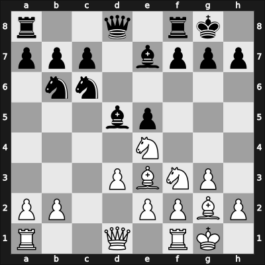 1963 Sweden – Round 7 – Lundin, Erik – 1/2-1/2 – Horberg, Bengt-Eric – G8