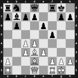 1963 Sweden – Round 5 – Fridh, Anton – 1/2-1/2 – Skold, Kristian – G15