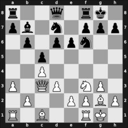 1963 Sweden – Round 6 – Horberg, Bengt-Eric – 1/2-1/2 – Fridh, Anton – G18